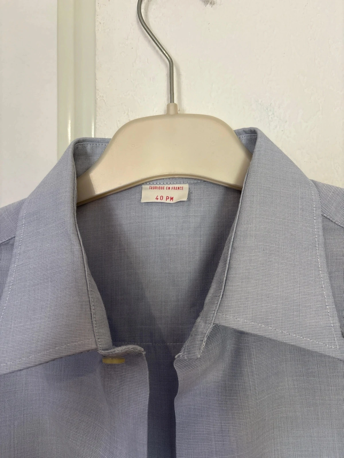 Camisa azul de manga larga talla XL – photo 4